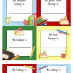 Printable School Labels Name   15.4.internist Dr Horn.de •   Free Printable Name Tags For Students