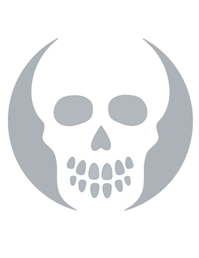 Printable Skull Stencil Coolest Free Printables | Halloween - Skull Stencils Free Printable
