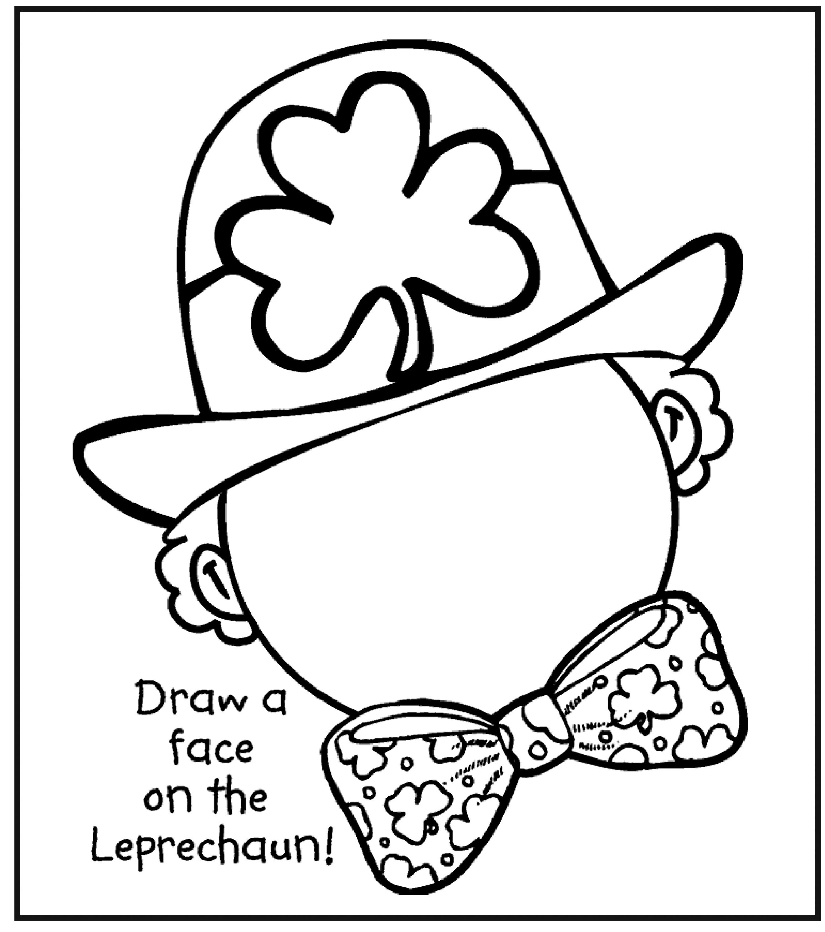 Printable St Patricks Day Coloring Pages 12 #19541 - Free Printable St Patrick Day Coloring Pages