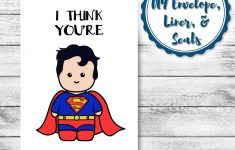 Free Printable Superman Valentine Cards