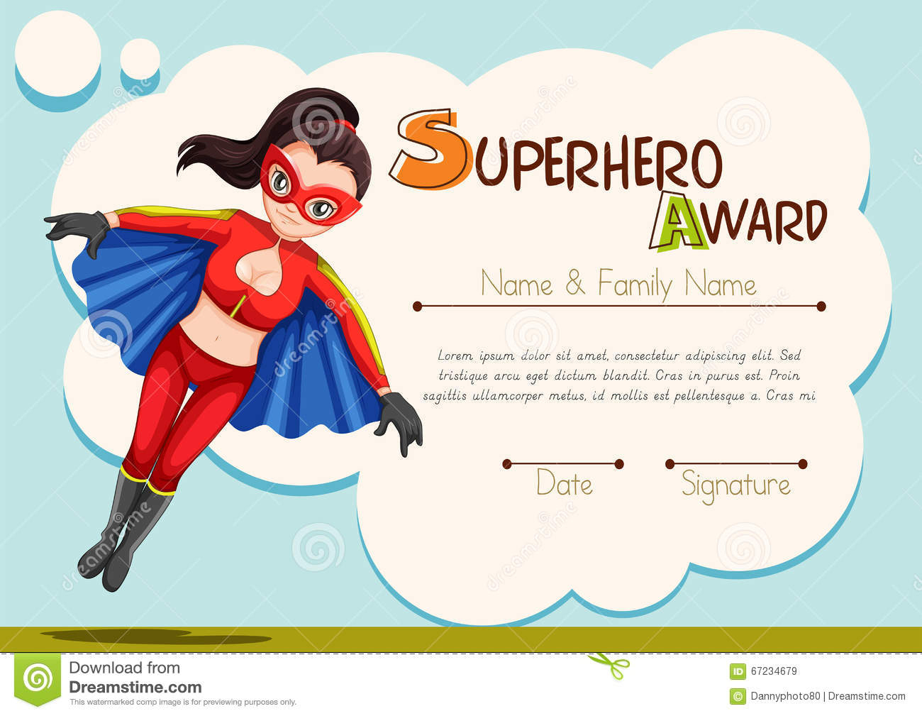 Printable Superhero Certificate Girls - 4.6.kaartenstemp.nl • - Free Printable Superhero Certificates