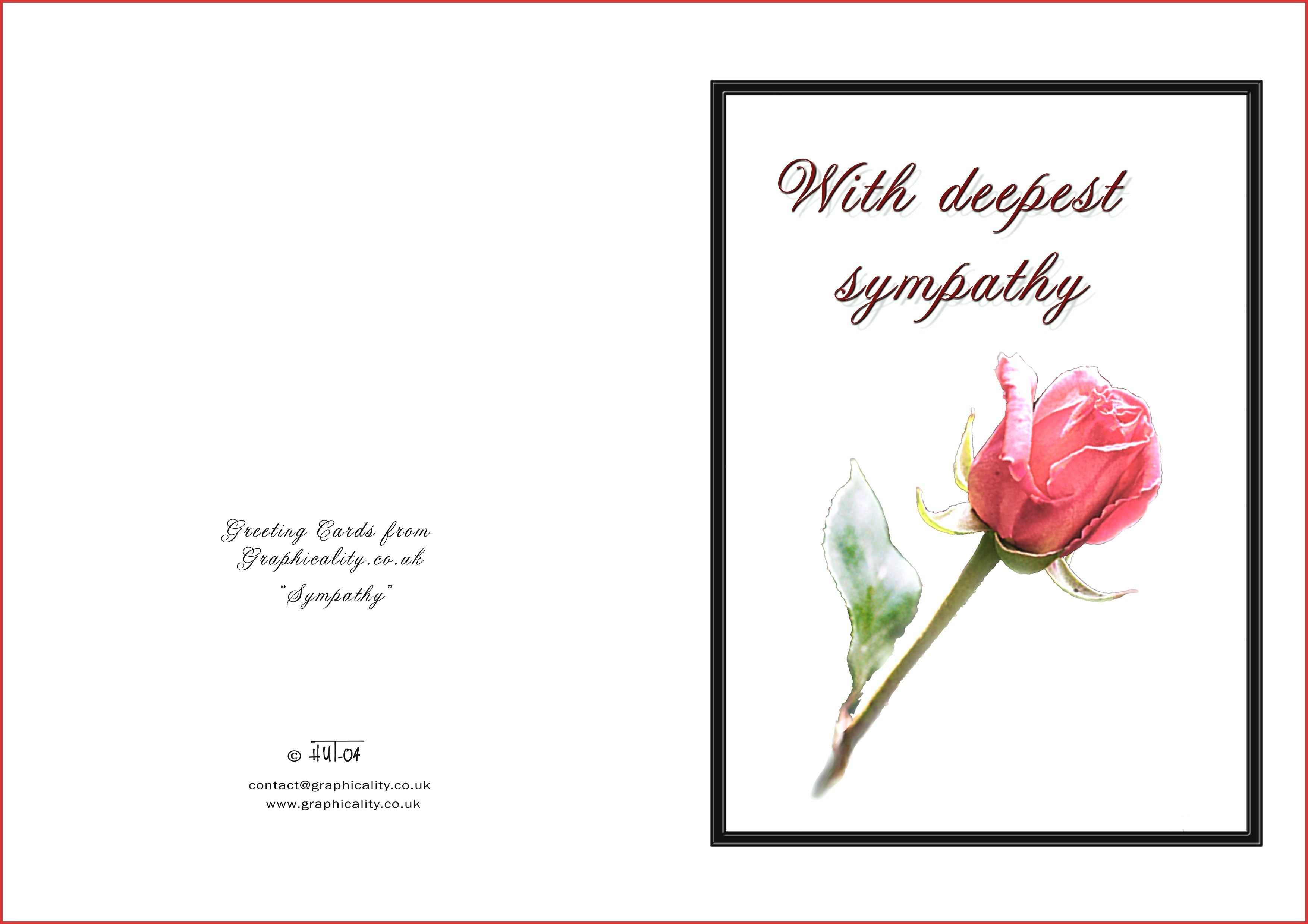 Printable Sympathy Cards - Hashtag Bg - Free Printable Sympathy Card For Loss Of Pet