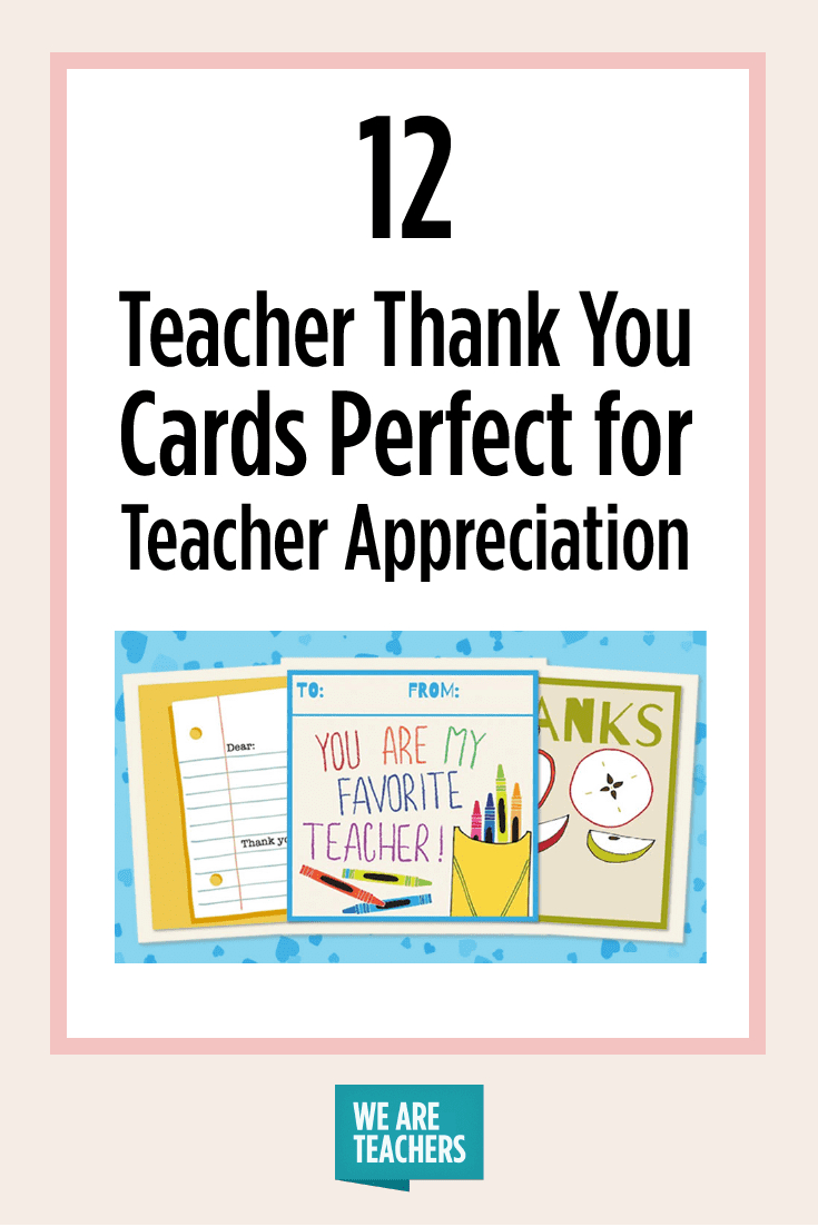 Printable Teacher Thank You Cards For Teacher Appreciation - Free Printable Thank You Cards For Teachers