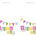 Printable Thank You Cards Template | Reactorread   Thank You Card Free Printable Template