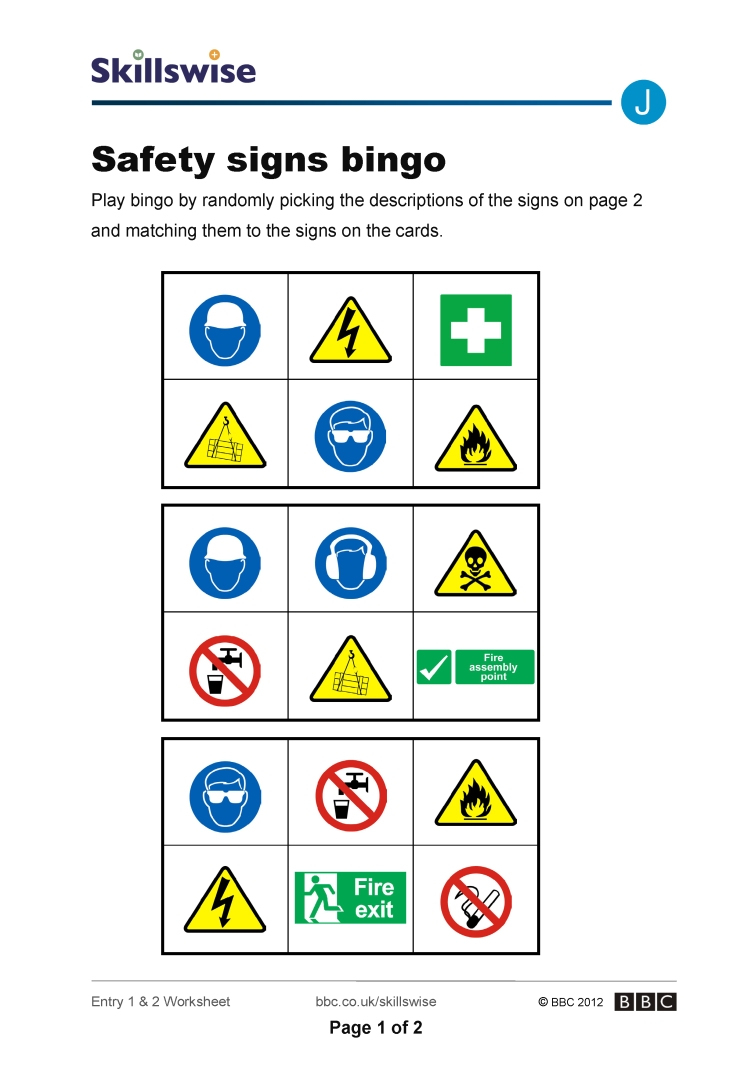 Printable Warning Signs Uk | Download Them Or Print - Free Printable Health And Safety Signs