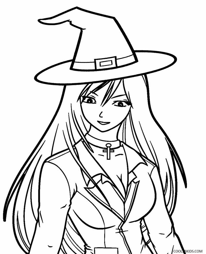 Printable Witch Coloring Pages For Kids | Cool2Bkids - Free Printable Pictures Of Witches