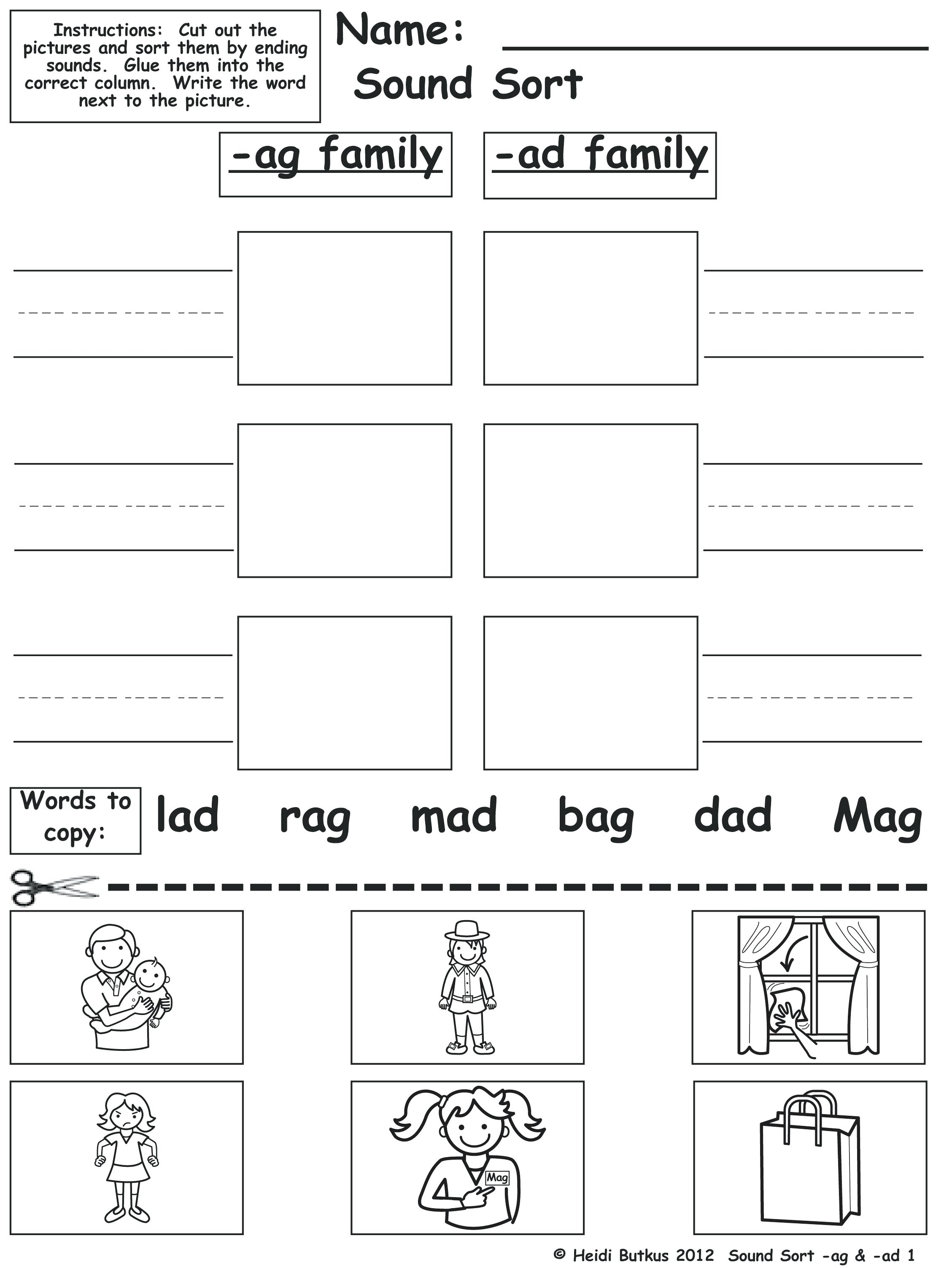 Printable Word Family Lists Printable Word Families List Family Free - Free Printable Word Family Mini Books