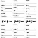 Printables Hall Pass Bathroom Pass Class Blog – Nurul Amal   Free Printable Hall Pass Template