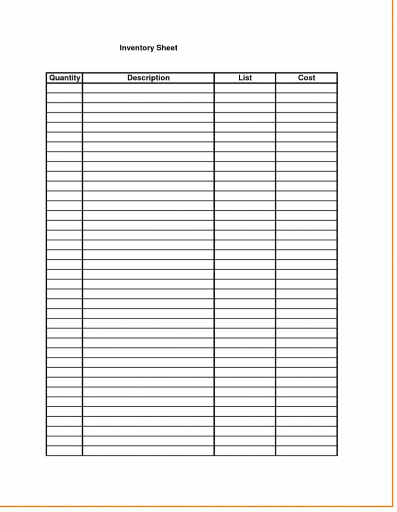 Product Inventory Sheet Template Idea Of Inventory Tracking - Free Printable Inventory Sheets