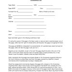 Puppy Sale Contract Template Success | Disfrazes Para Perros   Free Printable Puppy Sales Contract