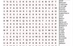 Make Your Own Search Word Puzzle Free Printable