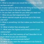 Questions For Couples: 69 Thought Provoking Conversation Starters   Free Printable Compatibility Test For Couples