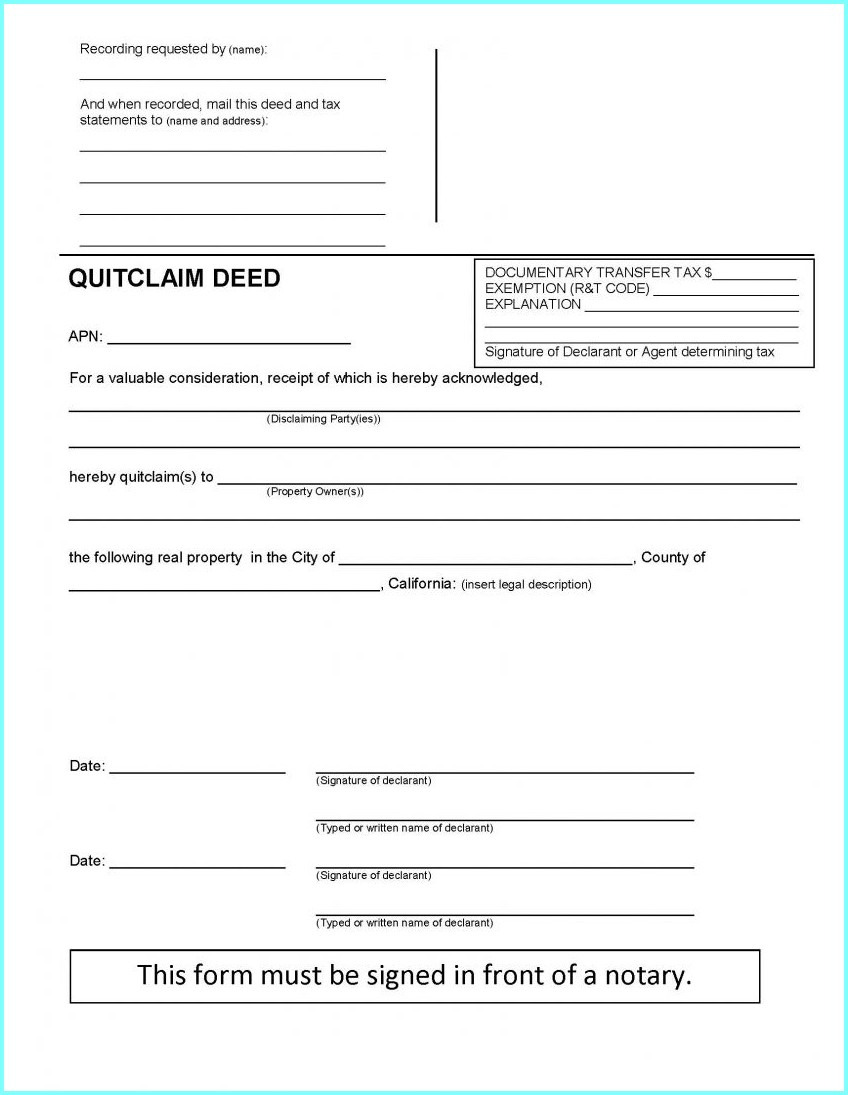 Quit Claim Deed Form Michigan Ottawa County - Form : Resume Examples - Free Printable Quit Claim Deed Washington State Form