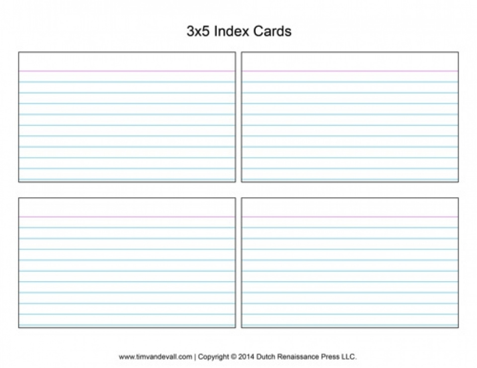 Rare Free Index Card Template ~ Ulyssesroom - Free Printable Blank Index Cards