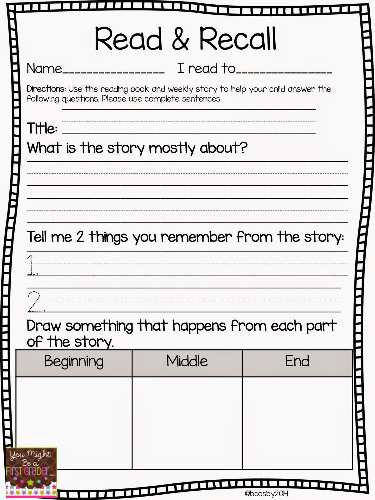 Reading Comprehension | Classroom Freebies! | Reading Comprehension - Free Printable Reading Games For 2Nd Graders