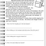 Reading Worksheeets   Free Printable Reading Comprehension Worksheets For Adults