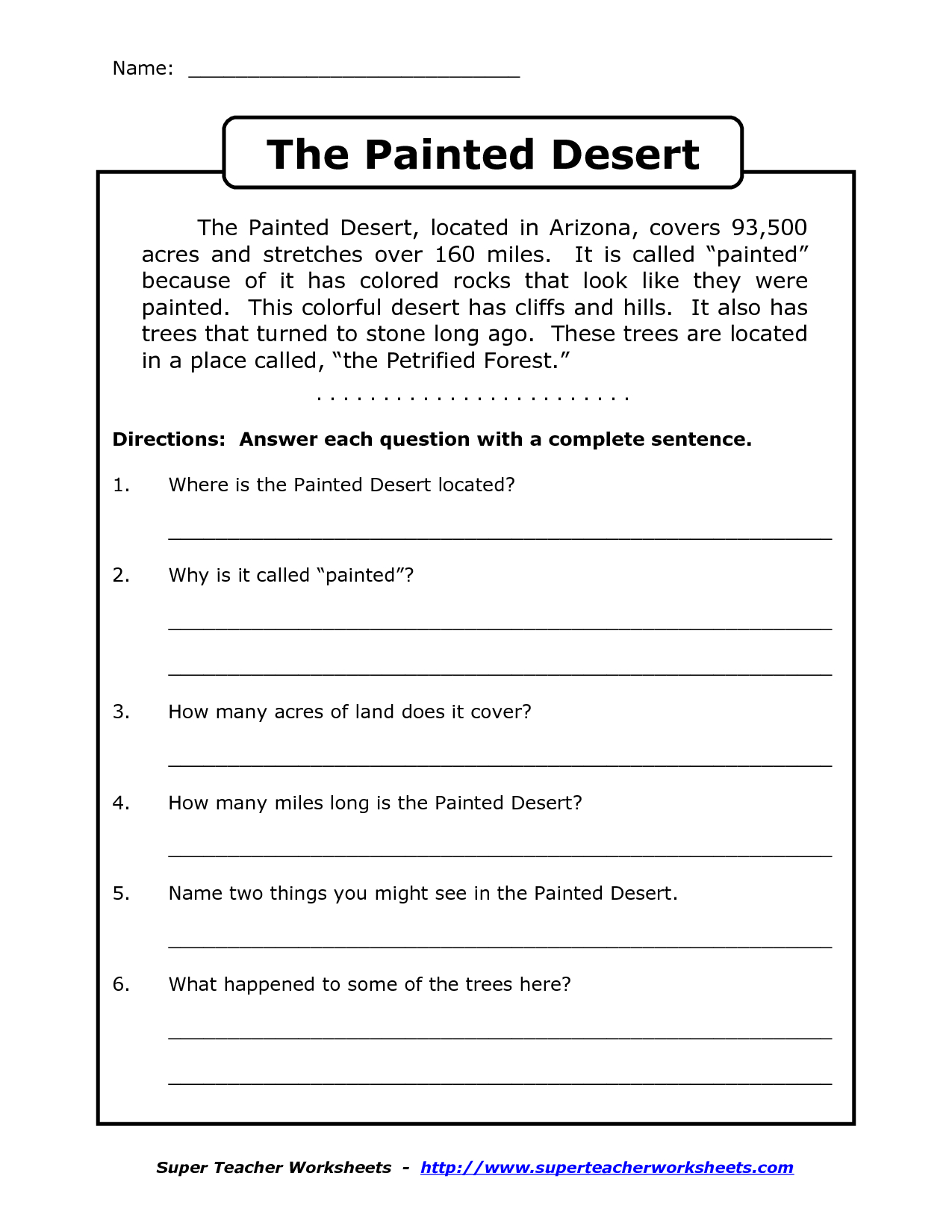 Reading Worksheets For 4Th Grade | Reading Comprehension Worksheets - Free Printable 3Rd Grade Reading Worksheets