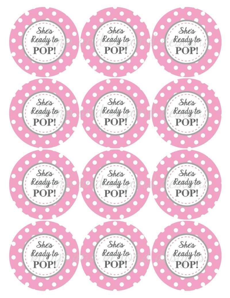 Ready To Pop Printable Labels Free | Baby Shower Ideas | Pinterest - Free Printable Ready To Pop Labels