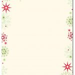 Red & Green Flakes Letterhead | Holiday Papers | Pinterest   Free Printable Christmas Letterhead