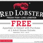 Red Lobster Coupons And Specials / Bjs Members Coupons   Free Printable Red Lobster Coupons