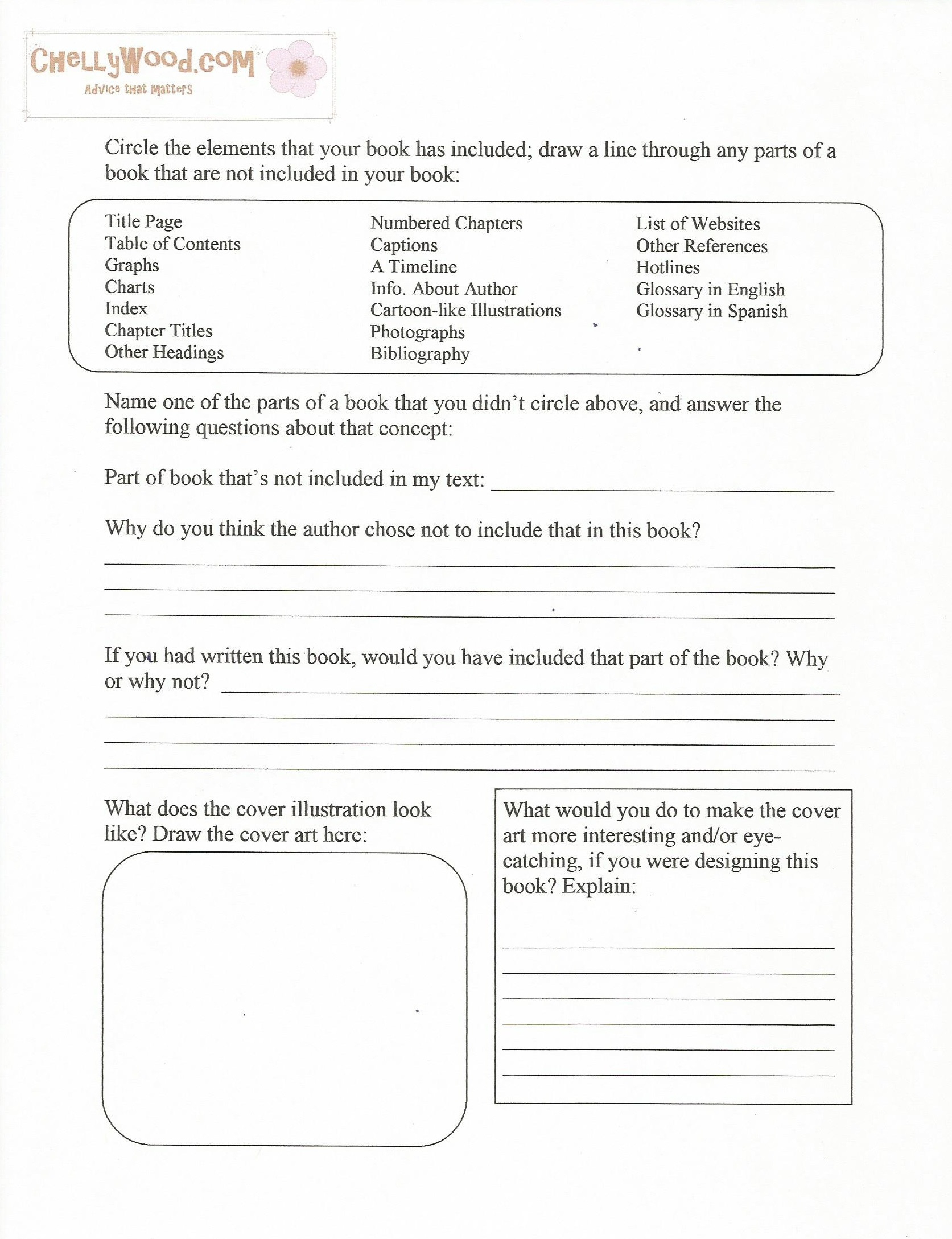 Reference Book Report Forms Printable - 9.5.kaartenstemp.nl • - Free Printable Books For 5Th Graders