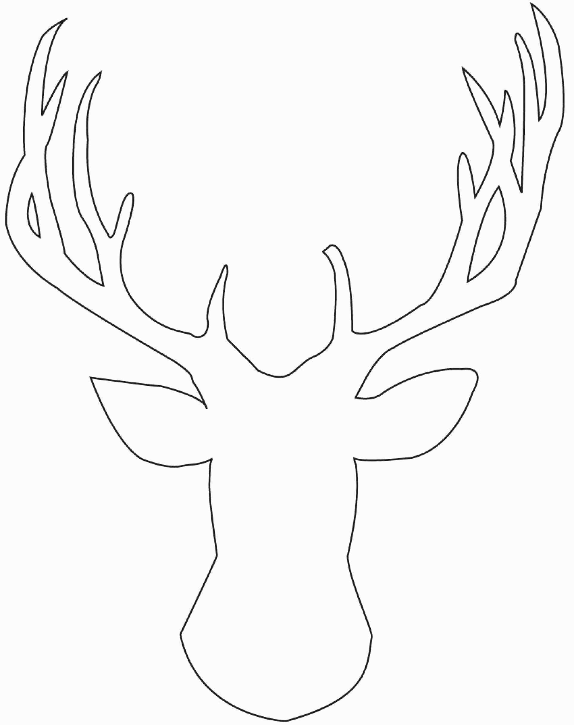 Reindeer Antlers Template Free Printable Free Printable