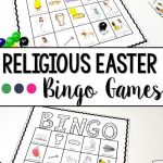 Religious Easter Bingo | Sunday School Ideas | Easter Religious   Free Printable Religious Easter Bingo Cards