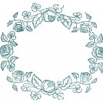 Royalty Free Images   Rose Wreaths   Embroidery Pattern   The   Free Printable Embroidery Patterns