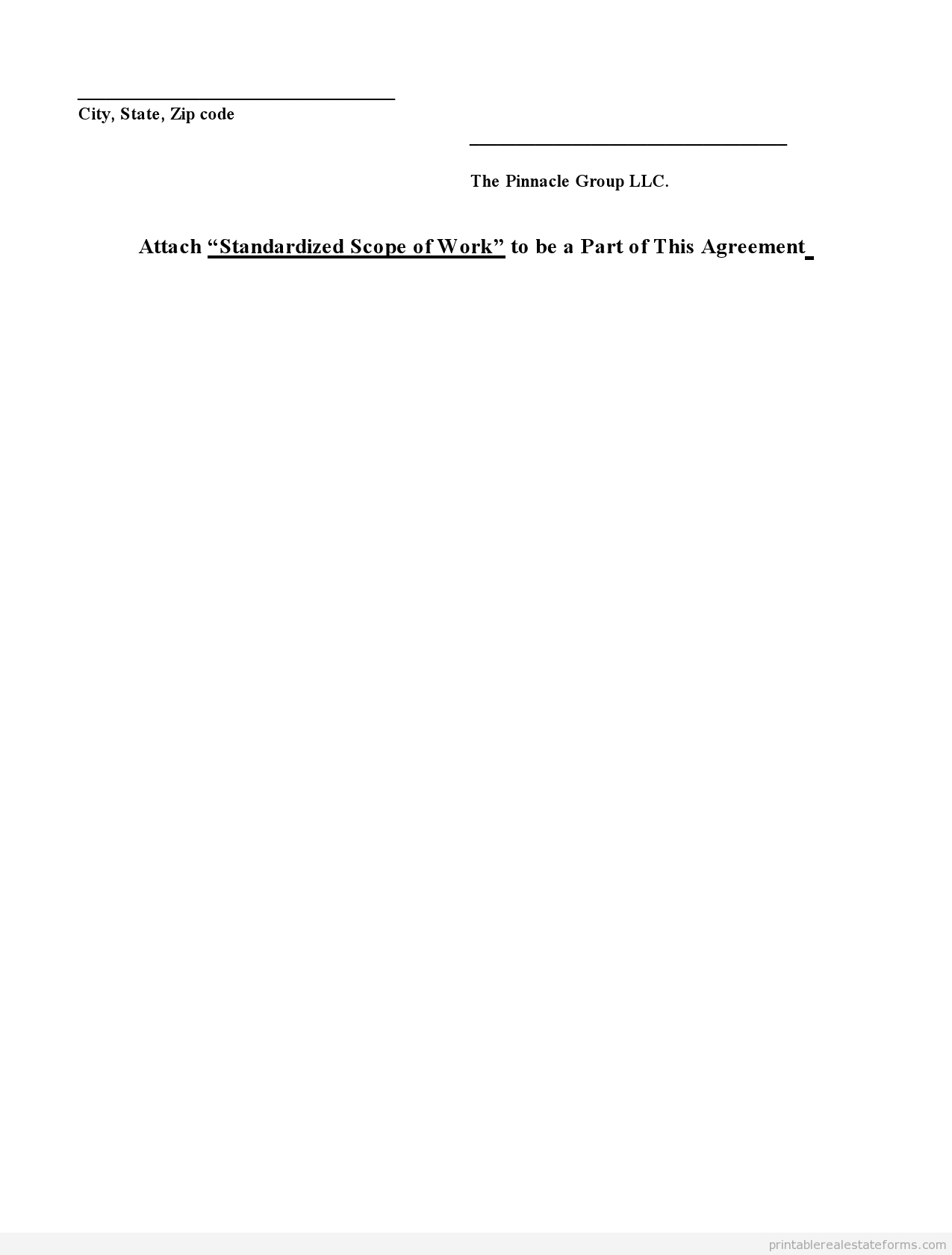Sample Printable Subcontractor Agreement Form | Printable Real - Free Printable Subcontractor Agreement