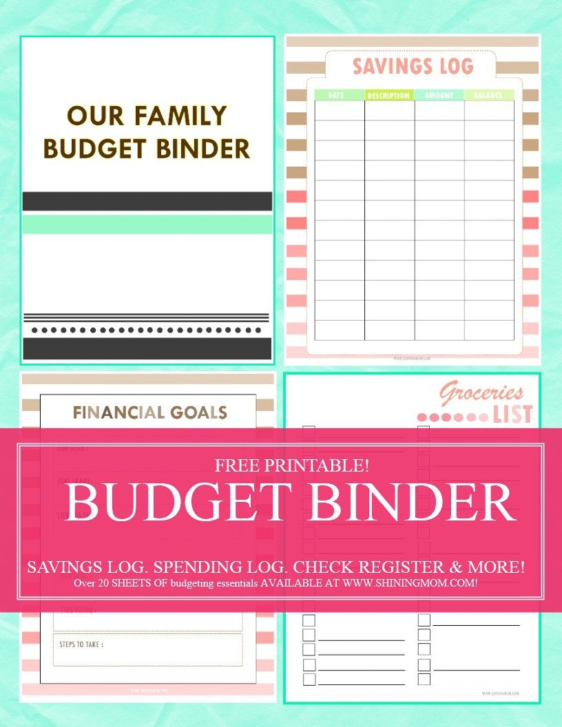 Save Money, Use Our Free Budget Binder! | Budgeting | Budgeting - Free Printable Budget Binder