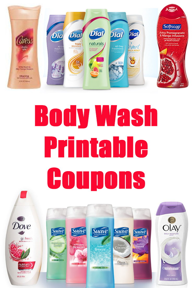 Save On Body Wash Using Printable Coupons (Olay, Suave, Dove &amp;amp; More - Free Dove Soap Coupons Printable