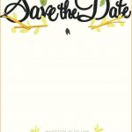 Save The Date Invitation Template Save The Date Card Template   Free Printable Save The Date Invitation Templates