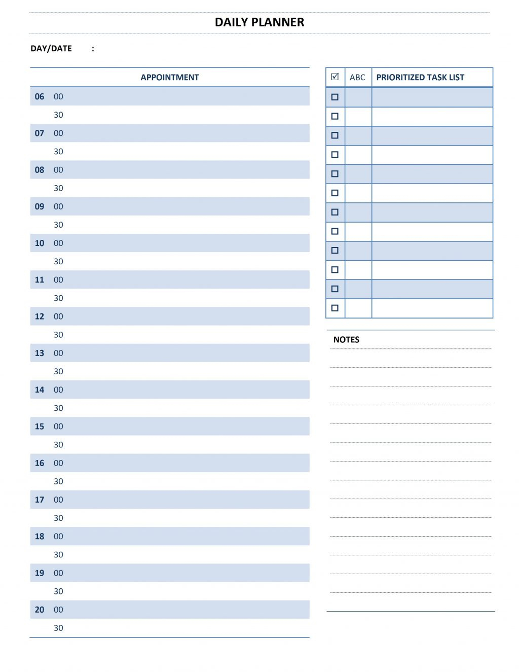 Schedule Mplate June Daily Calendar Printable Appointment Free Uk - Free Printable Appointment Sheets