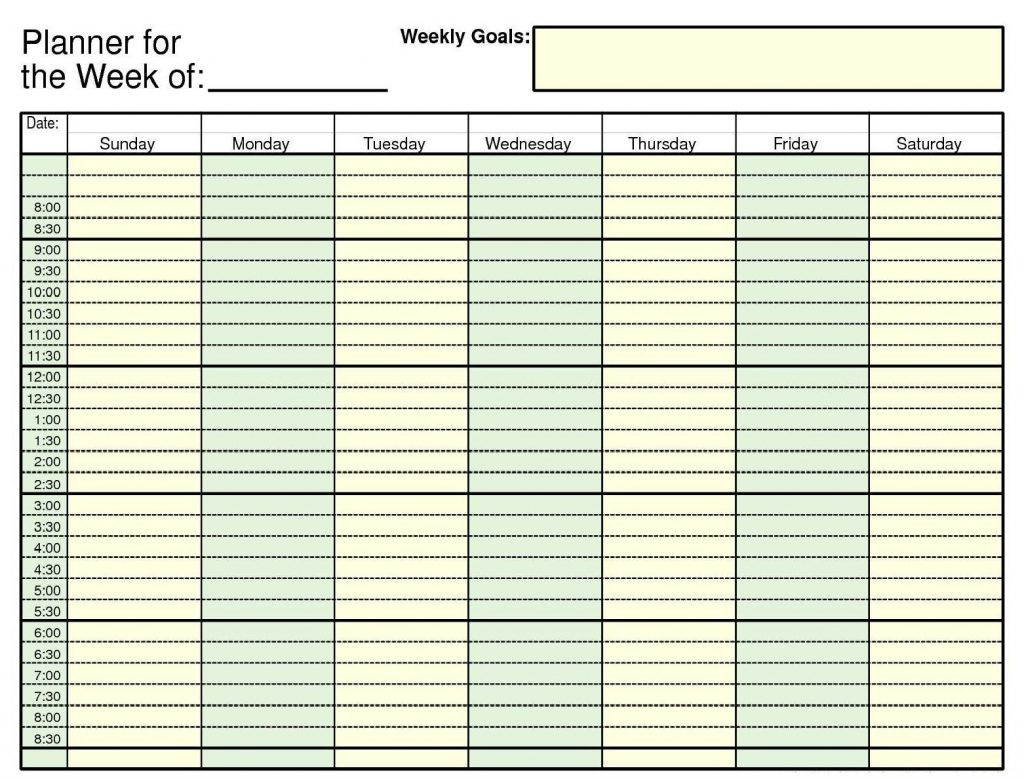 Schedule Template Daily Ndar Weekly Free Printable Appointment | Smorad - Free Printable Appointment Sheets