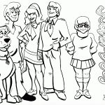 Scooby Doo Coloring Book Pages   Coloring Pages For Kids And For   Free Printable Coloring Pages Scooby Doo