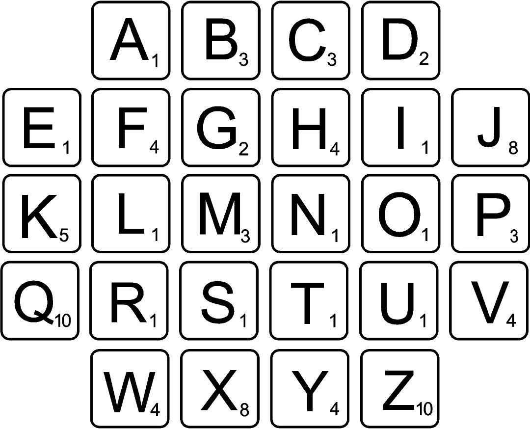 Scrabble Name | Eng | Pinterest | Scrabble Letters Printable - Free Printable Scrabble Tiles