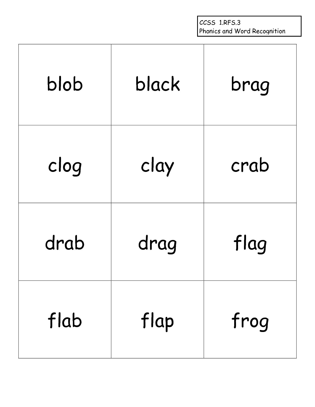 Second Grade Phonics Worksheets And Flashcards - Free Printable Phonics Worksheets For Second Grade