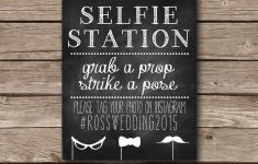 Selfie Station Free Printable