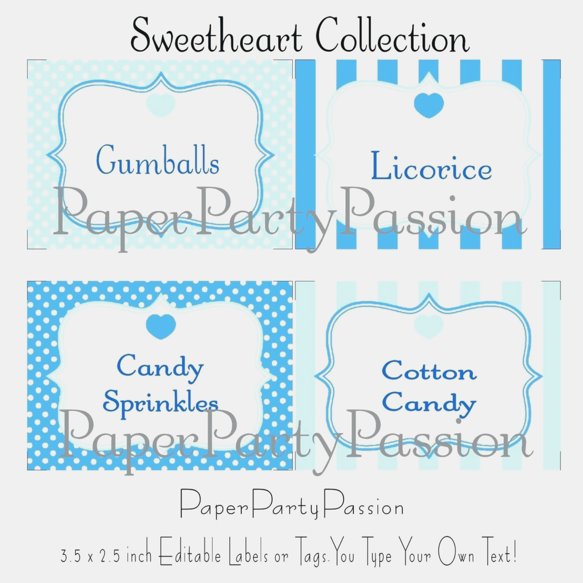 Sensational Free Printable Candy Buffet Labels Templates .. – Label - Free Printable Candy Buffet Labels Templates