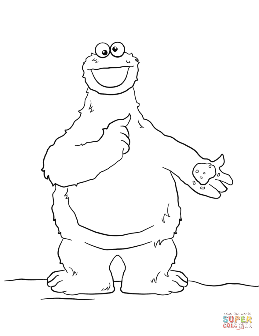Sesame Street Coloring Pages | Free Coloring Pages - Free Printable Coloring Pages Sesame Street Characters
