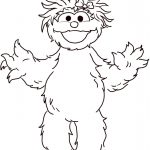 Sesame Street Rosita Coloring Page | Free Printable Coloring Pages   Free Printable Sesame Street Coloring Pages