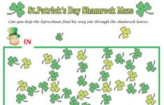 Free Printable St Patrick's Day Mazes