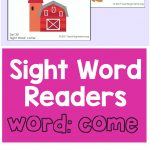 Sight Word Readers For The Word "come"   Teaching Mama   Free Printable Sight Word Books