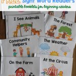 Sight Word Readers   Free Printable Reading Books For Preschool