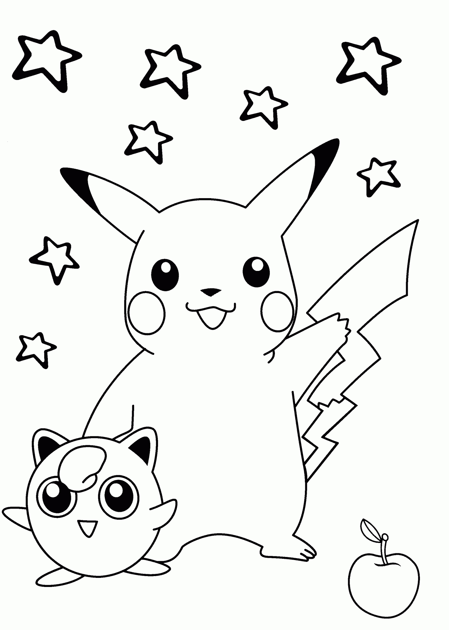 Smiling Pokemon Coloring Pages For Kids, Printable Free | Coloring - Free Printable Coloring Pages Pokemon Black White