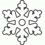 Snowflake Easy Kid Coloring Pages Printable   Free Printable Snowflakes