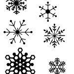 Snowflake Patterns (For Hot Glue Gun Snowflakes) I Think I Will Be   Free Printable Snowflakes