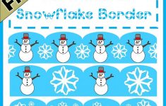 Free Printable Christmas Bulletin Board Borders