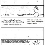 Snowman Sunday School Lesson   Free Printable Sunday School Lessons For Kids