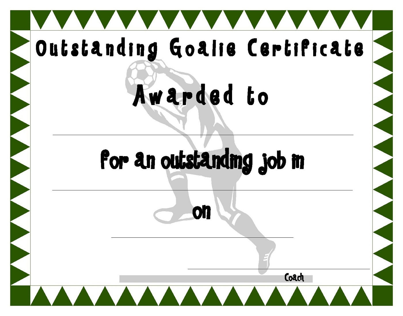 Soccer Certificate Templates Printable | Kiddo Shelter - Free Printable Soccer Certificate Templates